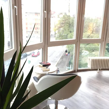 Künstlerisches Glasfront-apartment Hotel